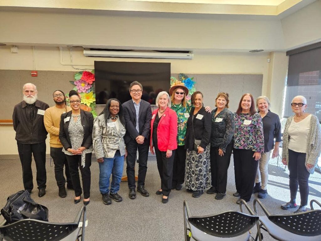 Poets Laureate of Vallejo, Benicia, Suisun City, and Fairfield with California Poet Laureate Lee Herrick.