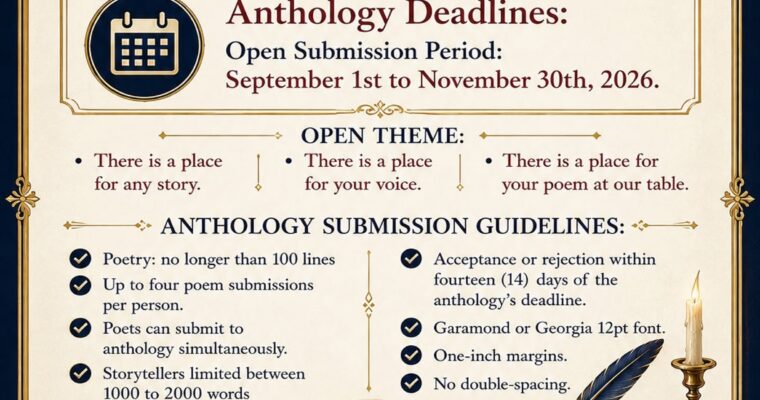 Call for Submissions: Voices at the Table anthology